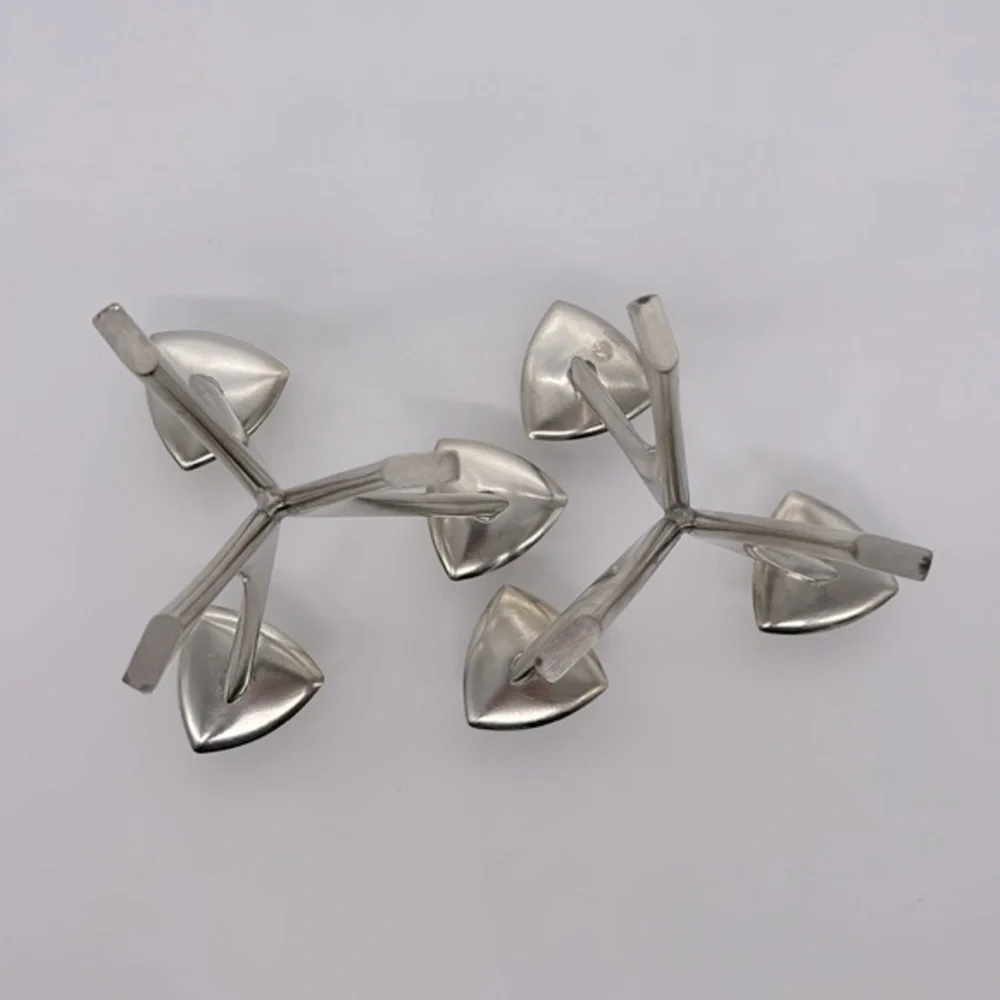 Vintage Pair Of BM Norway Pewter Tripod Candlestick Holders